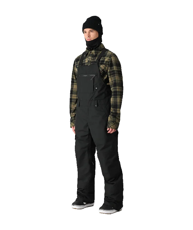 686 HOT LAP INSULATED BIB BLACK 2025