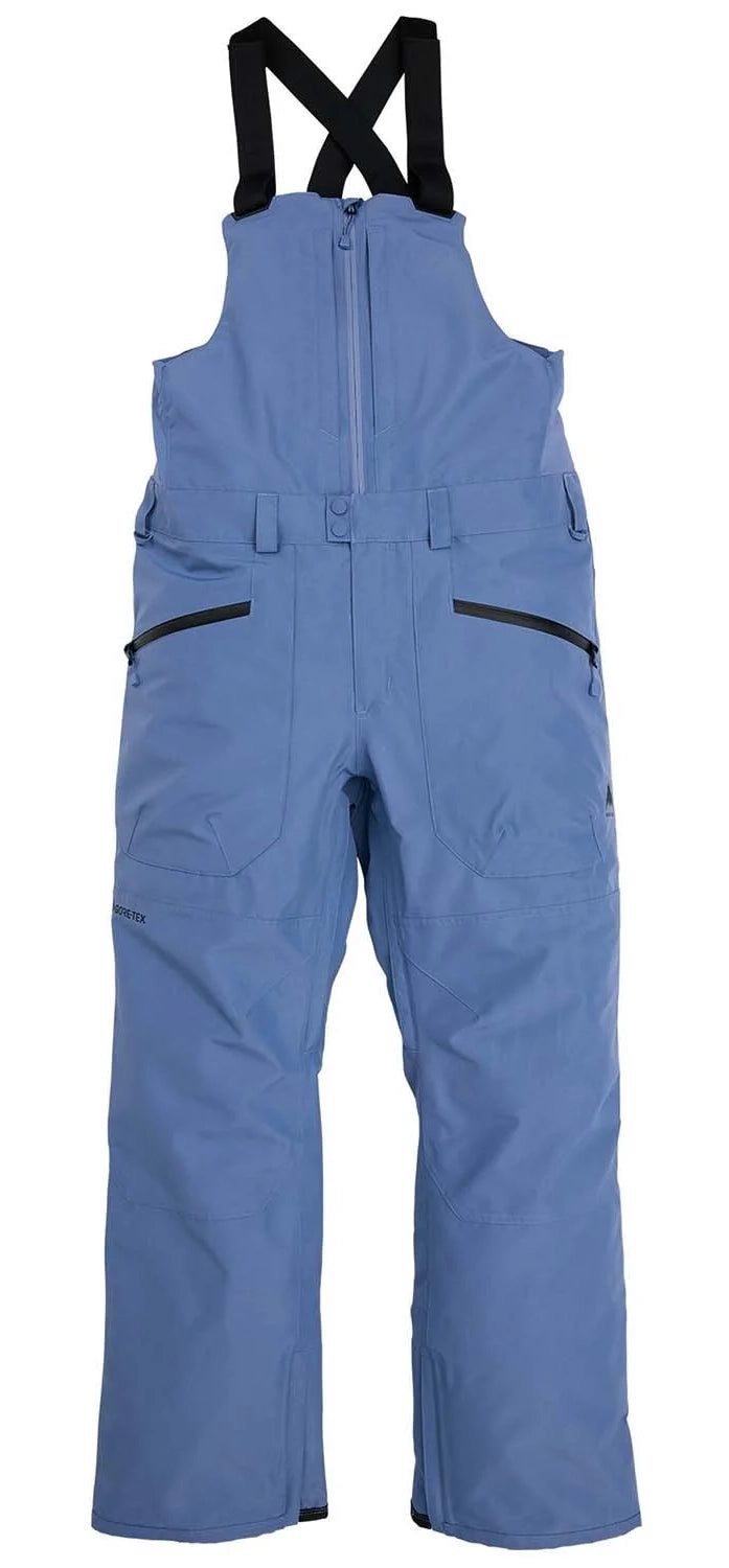 Burton GORE-TEX Reserve Bib Pants Mens 2024 Slate Blue