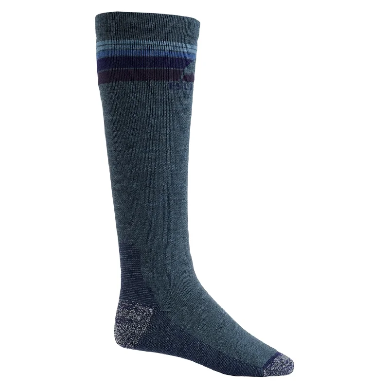 Burton Midweight Emblem Socks Mood Indigo Heather