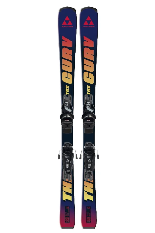 Fischer The Curv JR + FJ4 GW CA JRS Skis - Kids' - 24-25