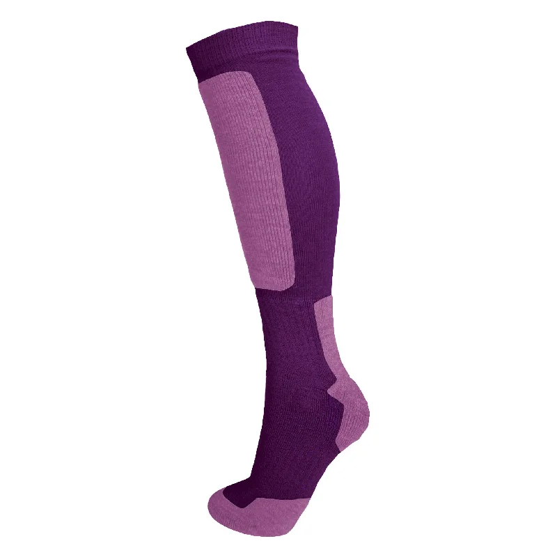 Manbi-PPP Snow-tec Sock Fig/Lilac