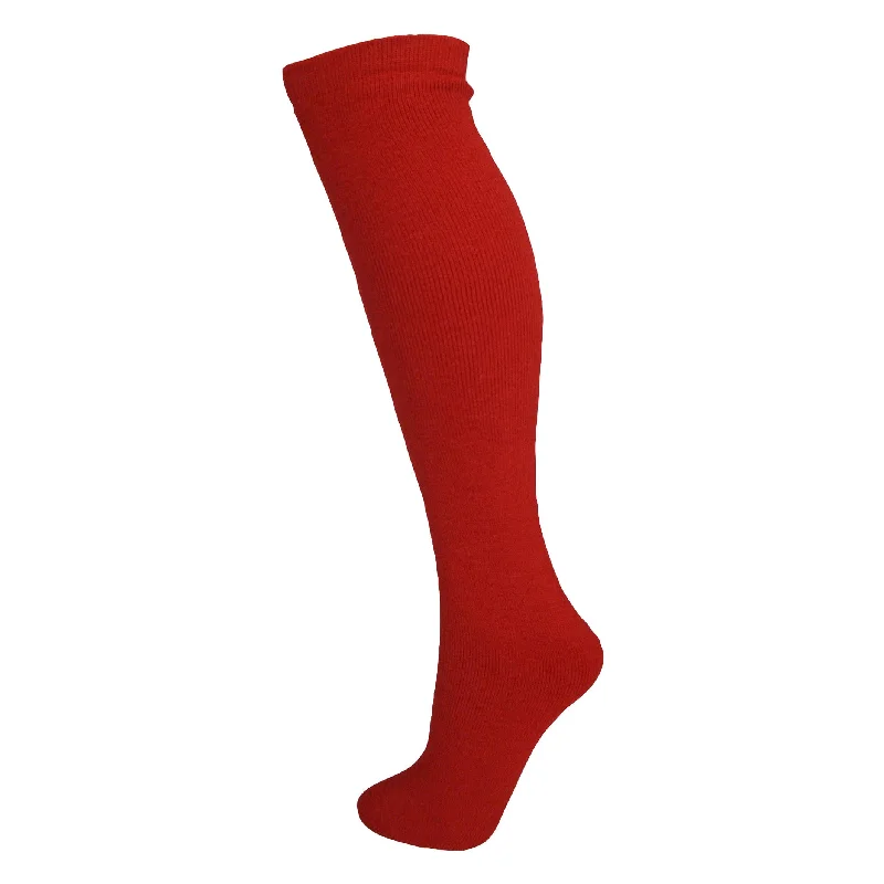 Manbi-PPP Adult Essential Thermal Ski Sock Red