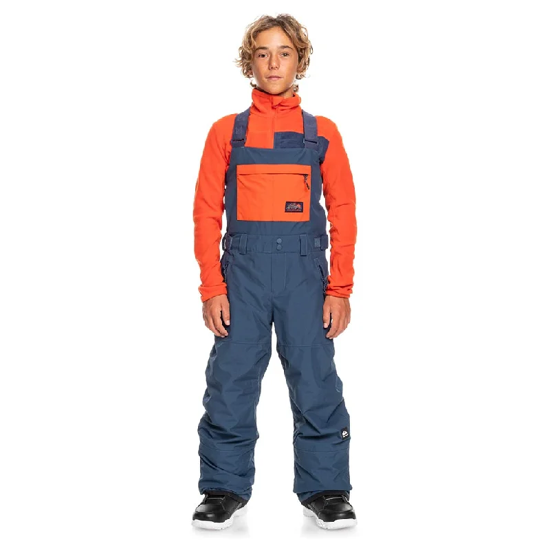 Quiksilver 2023 Mash Up Youth Bib Pant - Insignia Blue