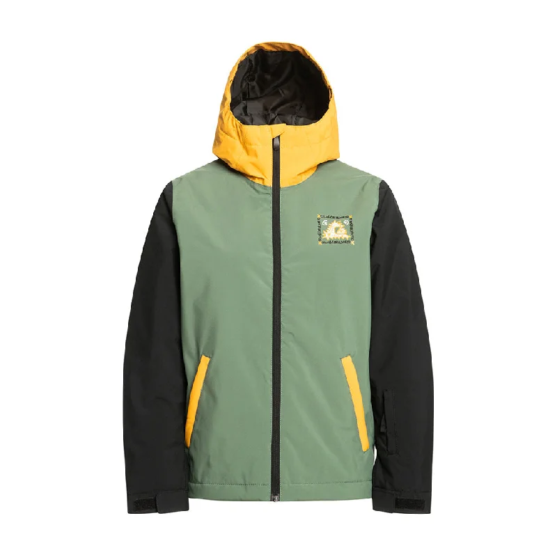 Quiksilver 2024 In The Hood Youth Jacket - Laurel Wreath