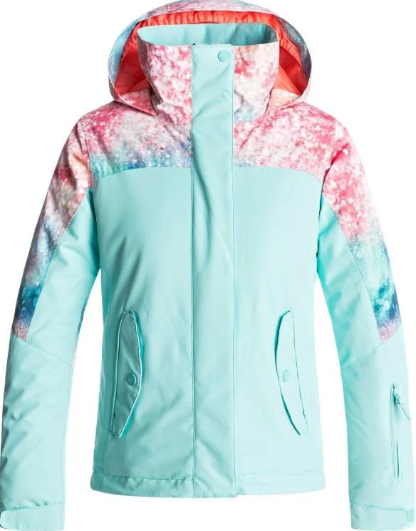 ROXY Kids Jetty Block - Snow Jacket for Girls  - Aruba Blue