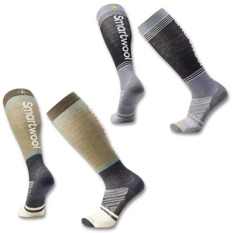 Smartwool Ski Zero Cushion Logo Over The Calf Socks